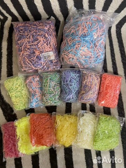 Бумажный наполнитель для подарков