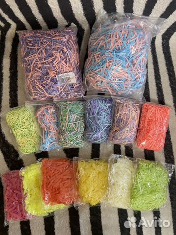 Бумажный наполнитель для подарков