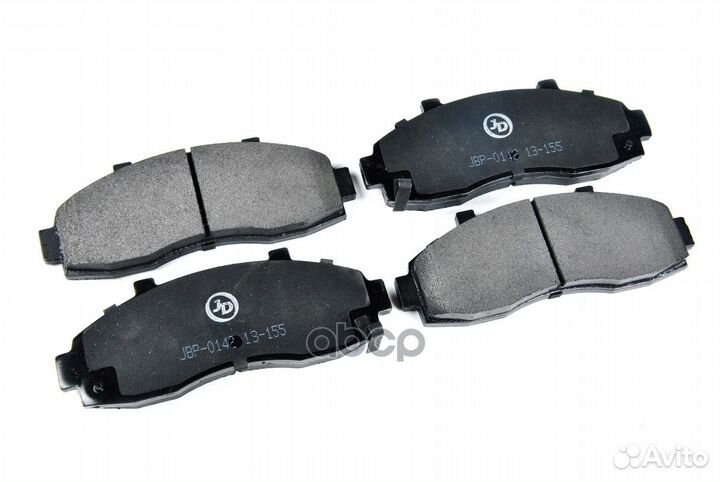 Колодки тормозные, передние D11103M JBP0142 Jus