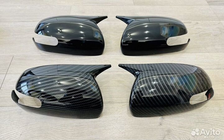 Накладка на зеркала киа церато в М стиле