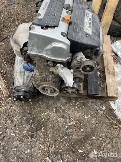 Двигатель Honda Accord 2.4