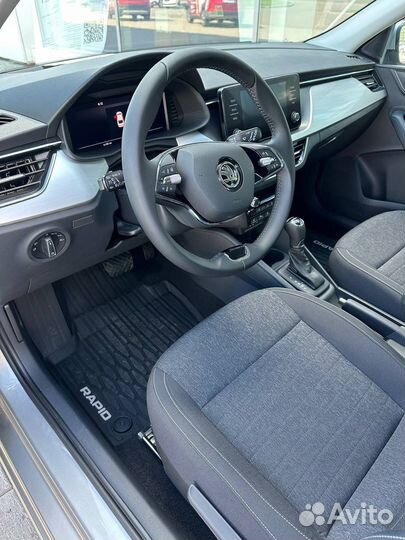 Skoda Rapid 1.6 AT, 2021, 1 км