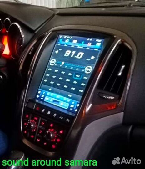 Opel Astra j Тесла магнитола Android новая