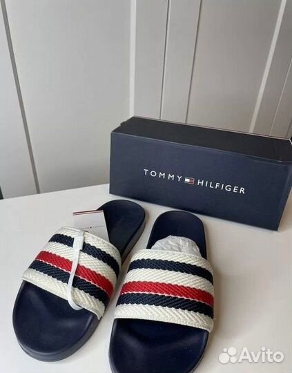 Шлепанцы Tommy Hilfiger, 7,5US и 8US, Оригинал