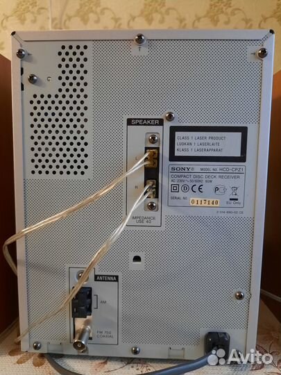 Муз.центр sony CMT-CPZ1