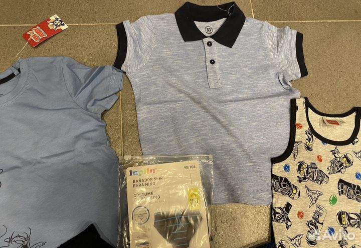 Вещи пакетом новые 98/104 на мальчика