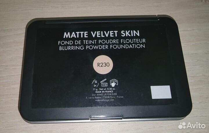 Make up forever matte velvet skin