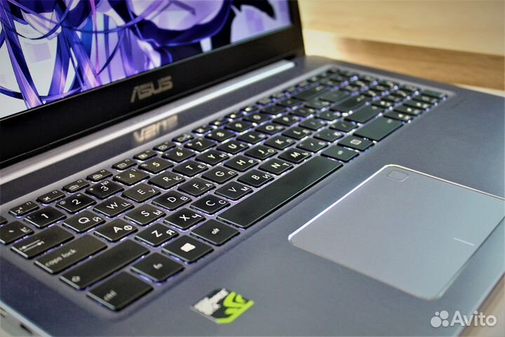 Игровой ноутбук asus 16 GB / i7 / GTX