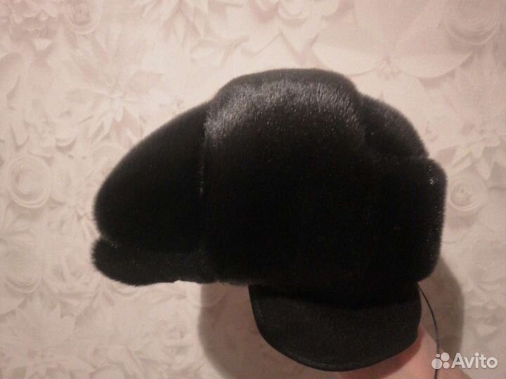 Меховая мужская кепка