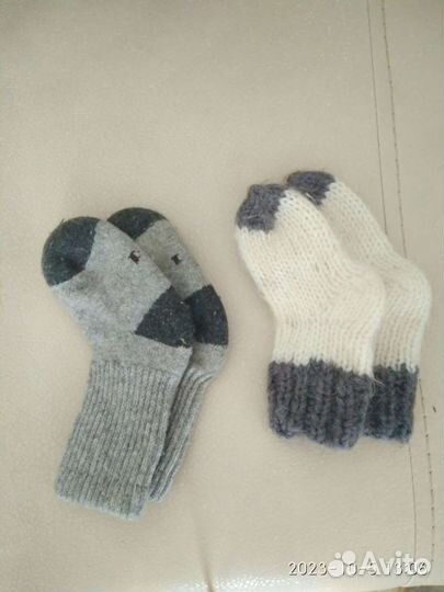 Шерстяные носки детские