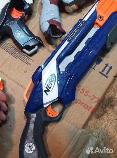 Nerf автоматы и пистолет