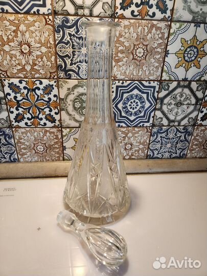 Графин хрустальный СССР