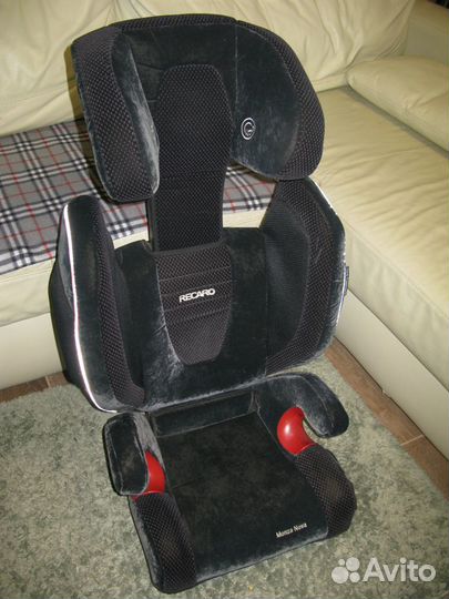 Детское кресло с isofix recaro monza nova