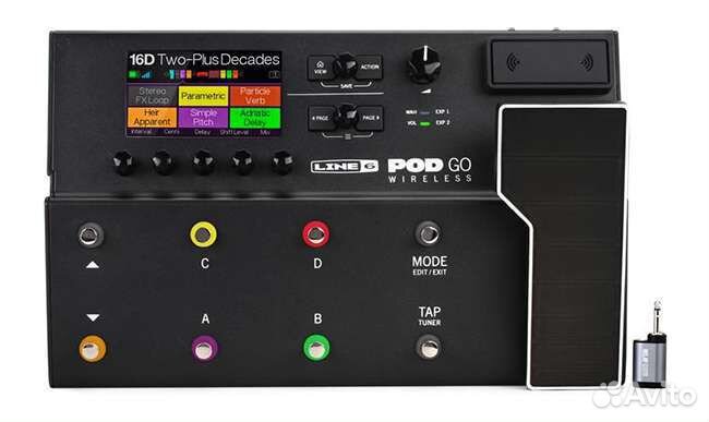 Line 6 POD GO Wireless гитарный процессор