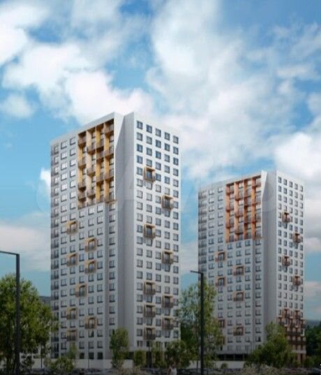 Квартира-студия, 32,2 м², 2/22 эт.