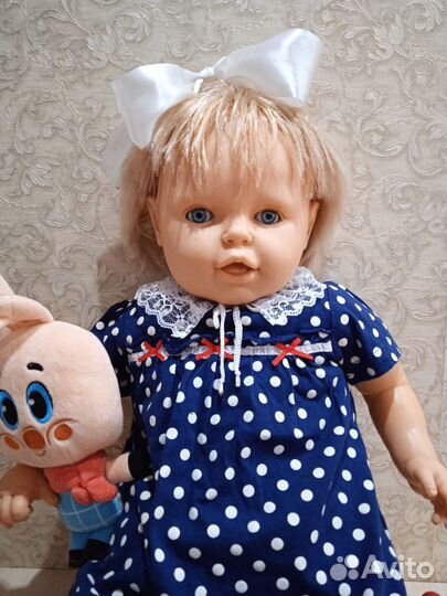 Винтажная кукла Berjusa 65 см