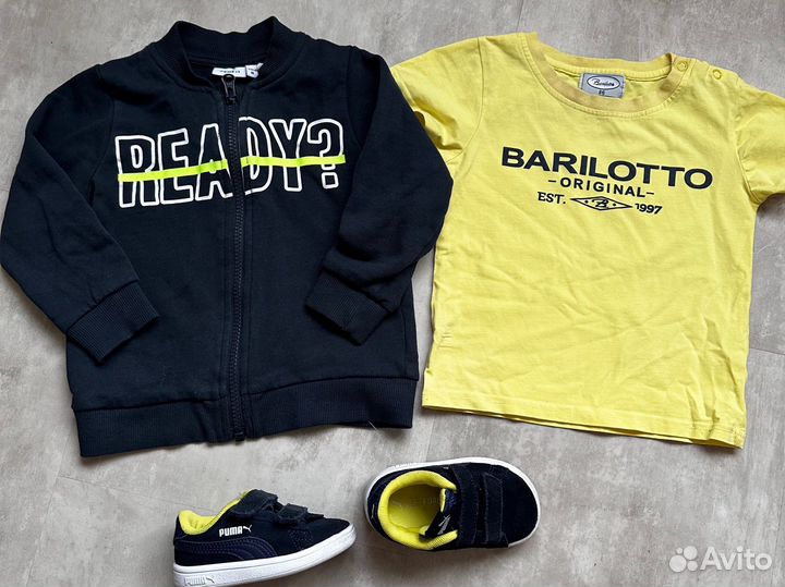 Толстовка и кеды puma