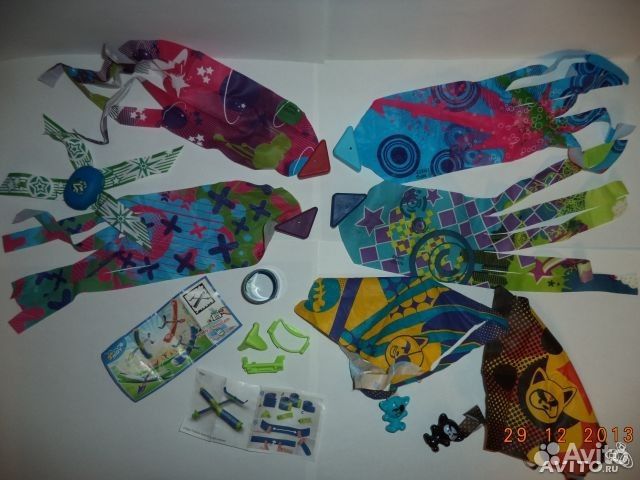 Пакет 300 игрушек из киндер-сюрприза 2012-2017 гг