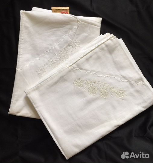 Новый детский пододеяльник с вышивкой хлопок СССР