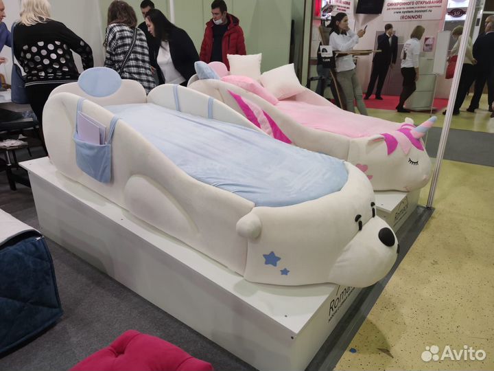 Детская кровать мишка Pasha