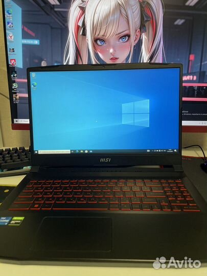 Игровой Ноутбук MSI Katana GF66 11SC