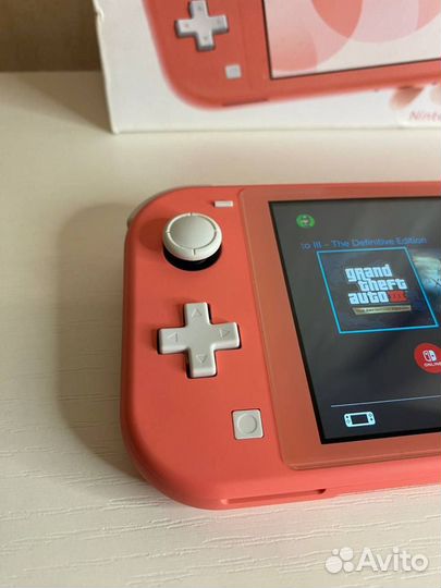 Nintendo switch Lite прошитая