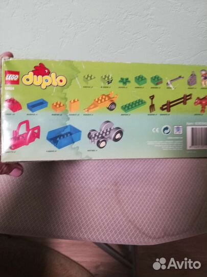 Лего дупло Трактор