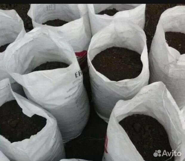 Чернозем в мешках