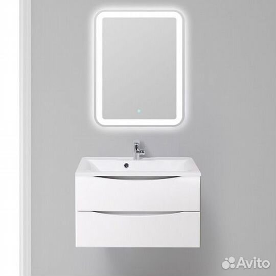 Тумба без раковины BelBagno marino-800-2c-so-bl-p