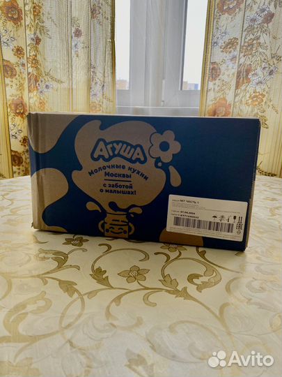 Фруктовое пюре Агуша