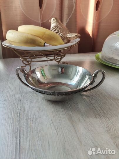 Сахарница из мельхиора СССР