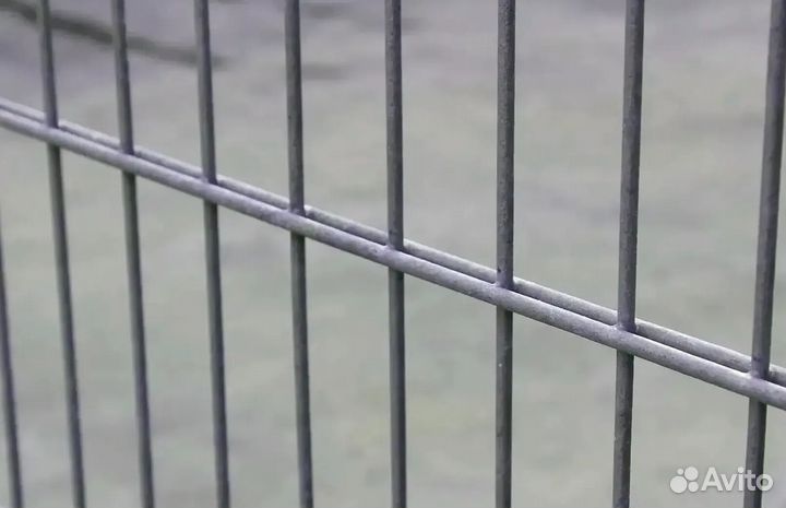 Заборы из 2D сетки под ключ новые доставка