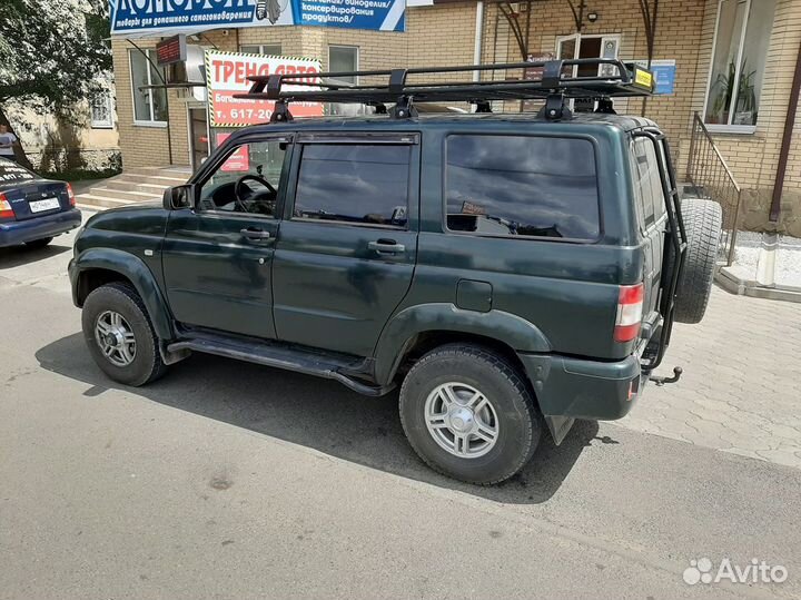 Багажник Экспедиционный для УАЗ Патриот, с сеткой