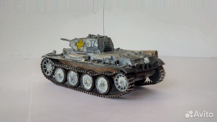 Модель танка Pz II Ausf. D., Моделист. 1/35