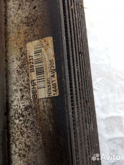 Радиатор Nissan Primera p12 dci 2.2