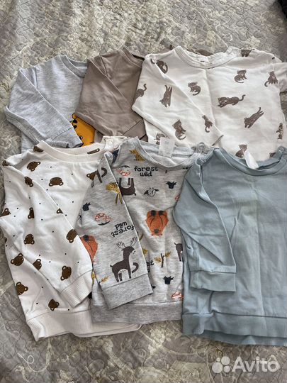 Пакет зимних вещей 80 86 на мальчика