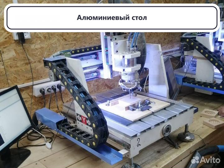 Фрезерный станок чпу 400 х 400 х 200 мм (и др.) *