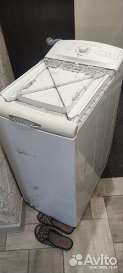 Стиральная машина бу,вирпул вертикальная загрузка