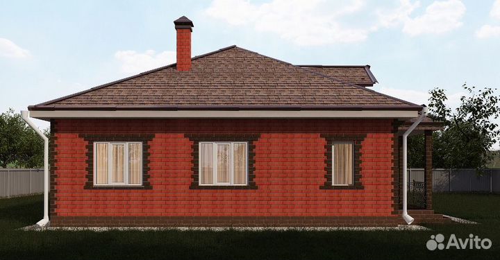 Проекты домов для ипотеки и строительства - 113,3