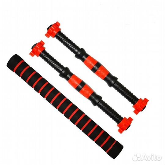 Грифы для гантели разборные с грифом для штанги