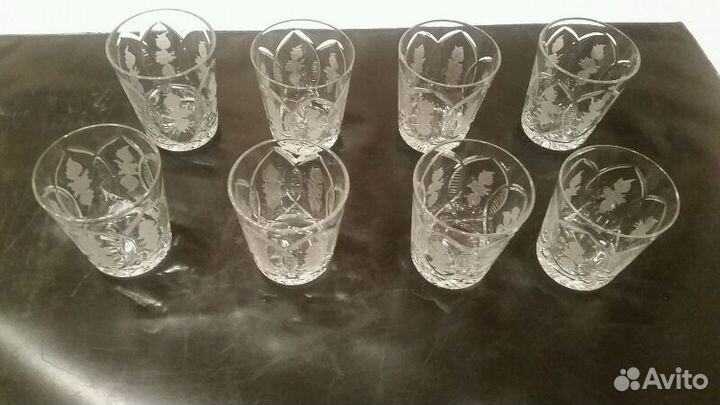 Хрустальные стаканы СССР