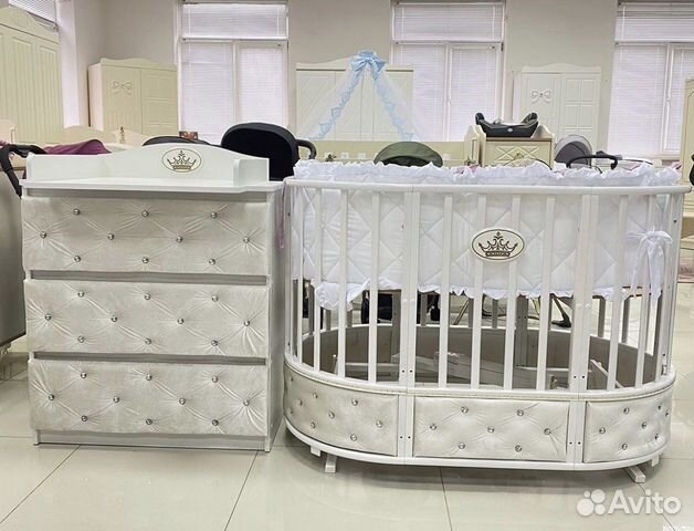 Круглая кровать 9в1