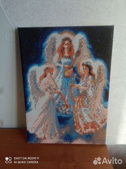 Картина из страз (алмазной мозаики)