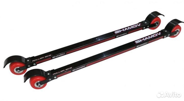 Лыжероллеры классические Shamov 72 см, колеса 7 см