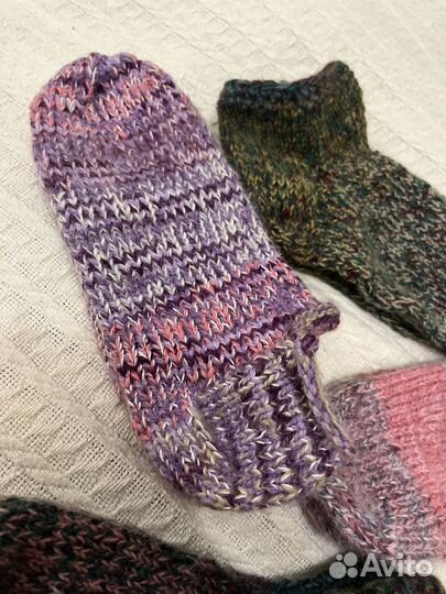 Носки/ следки. Шерсть,мохер, ангора. Пух