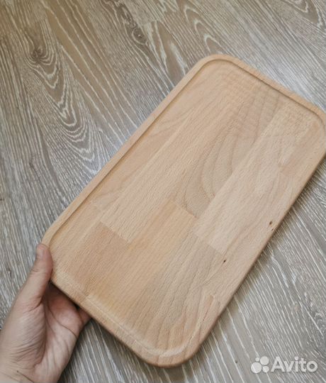 Поднос бук новый, доска разделочная