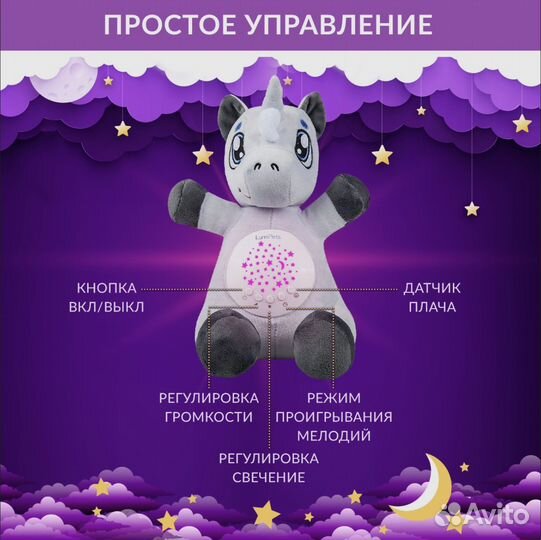 Детский ночник проектор