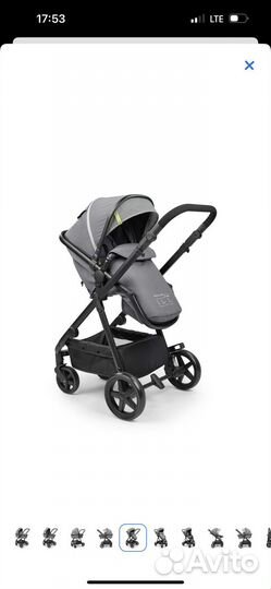 Коляска трансформер 2 в 1