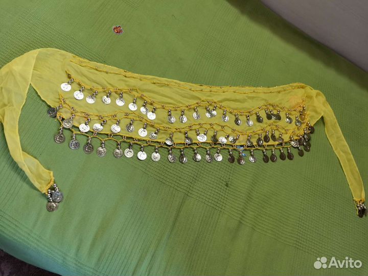 Пояс для восточных танцев детский