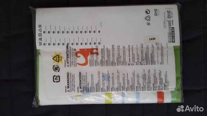 Икеа детское постельное белье новое